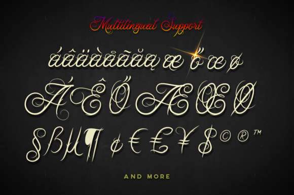 Ababil Script Font - Preview 3