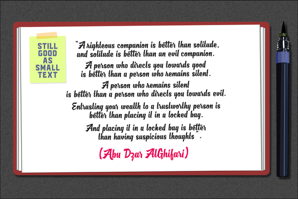 AlGhifari Script Font - Preview 5