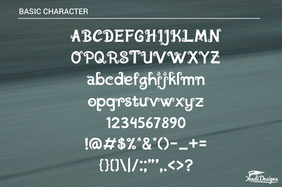 Algae Font - Preview 1