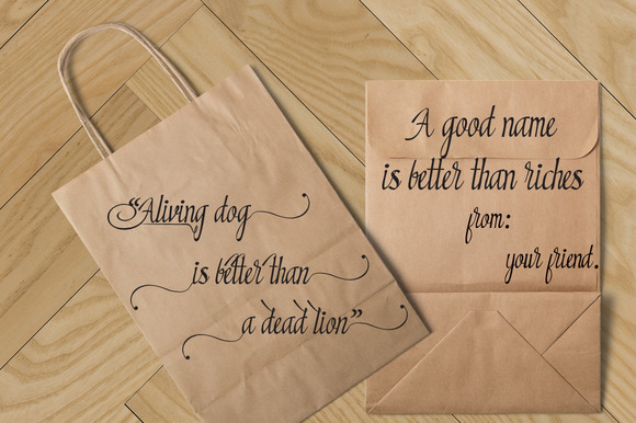 Almond Font - Preview 3