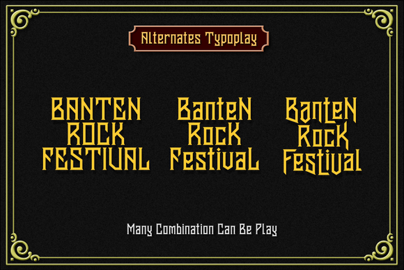 Banten Font - Preview 4