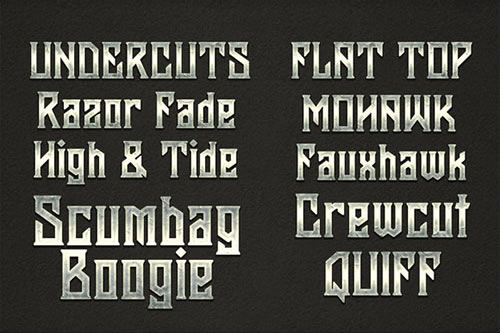 Barber Kills Font - Preview 3