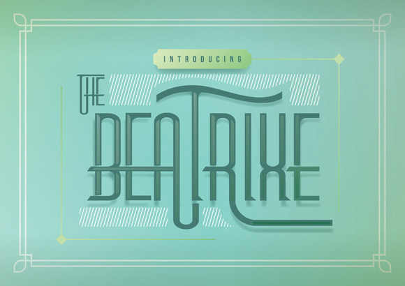 Beatrixe font