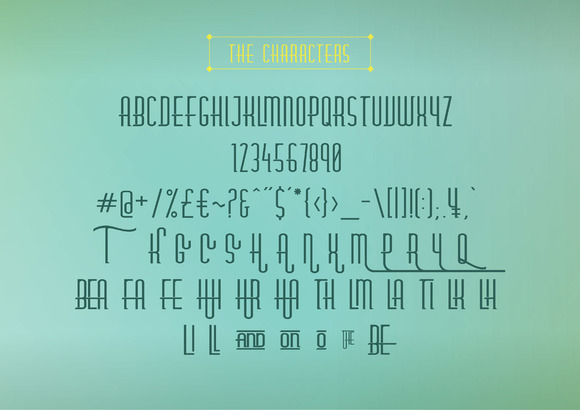 Beatrixe Font - Preview 1