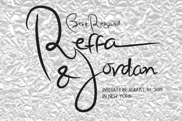 Beauty Signature Font - Preview 2