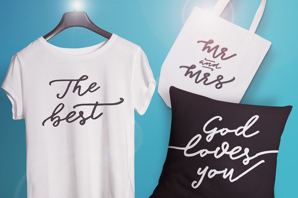 Blessed Script Font - Preview 6