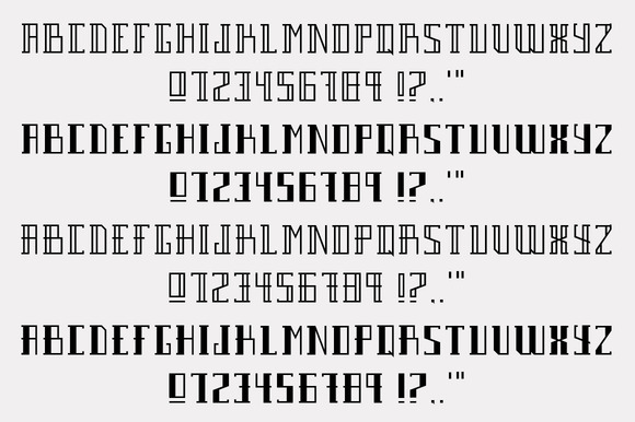 Breach Font - Preview 3