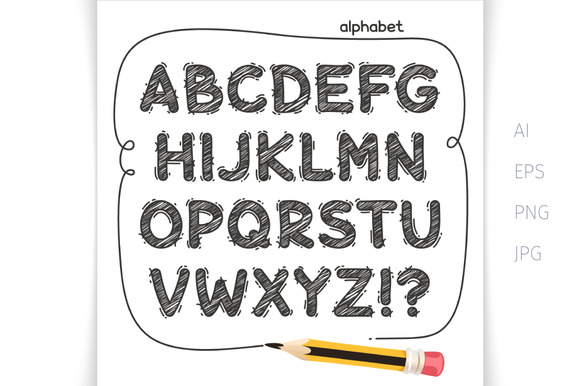 Doodle Font - Preview 2