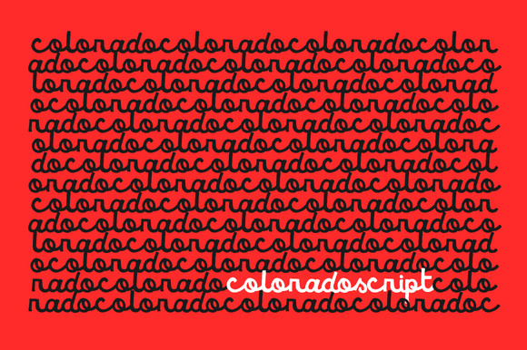 Colorado Font - Preview 1