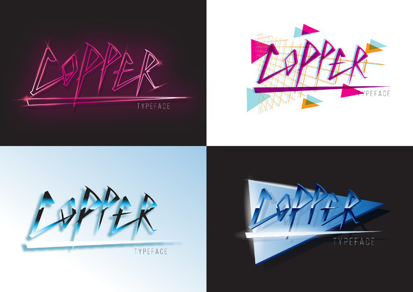 Copper Font - Preview 2