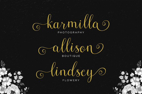 Cresilda Script Font - Preview 3