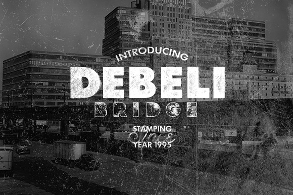 Debeli Font - Preview 1