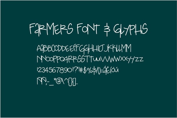 Farmers Font - Preview 6
