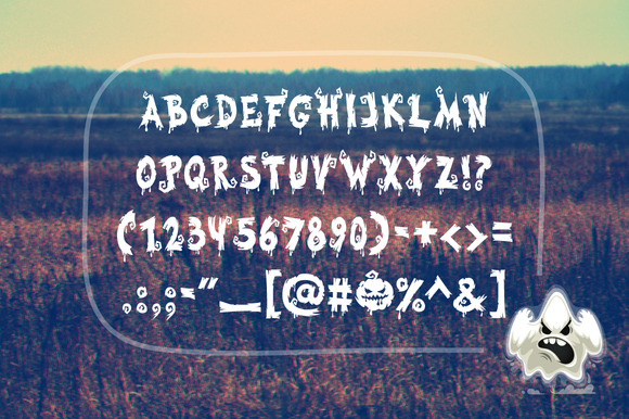 Halloween Font - Preview 1
