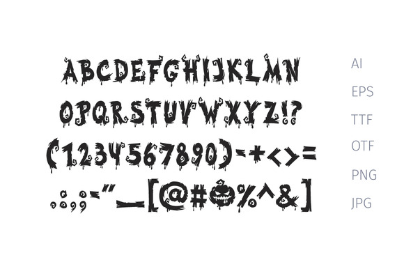 Halloween Font - Preview 2