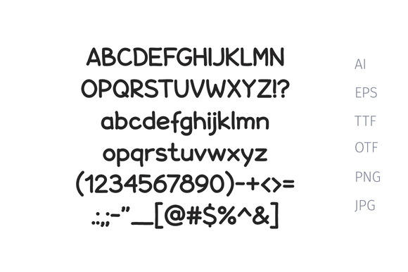 Hand Drawn Font - Preview 1
