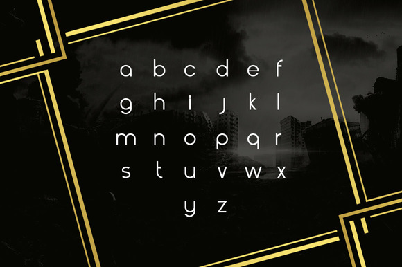 Henerale Regular Font PNG with transparent background - Preview 2