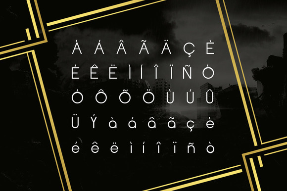 Henerale Regular Font PNG with transparent background - Preview 4