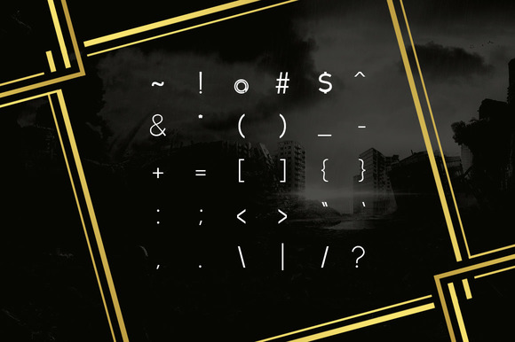 Henerale Regular Font PNG with transparent background - Preview 6