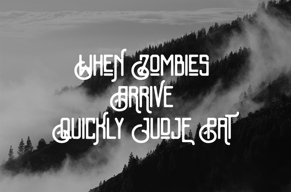Kalemun Typeface Font PNG with transparent background - Preview 2