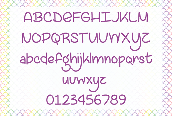 Lazy Spring Day Font PNG with transparent background - Preview 2