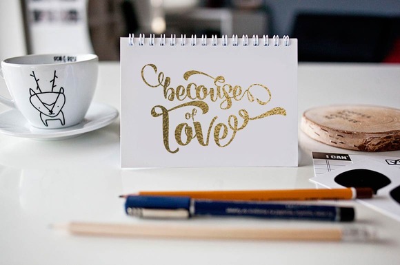 Love Sania Font PNG with transparent background - Preview 3