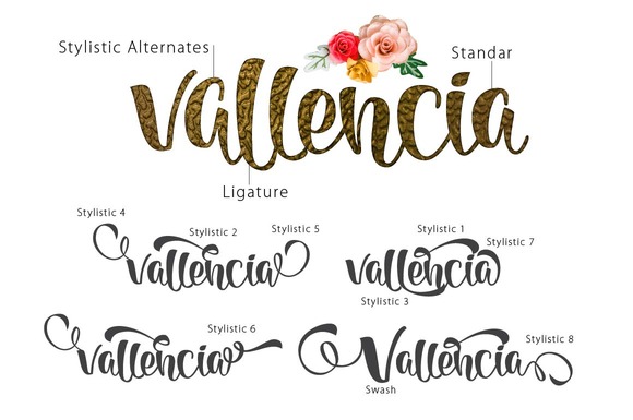 Love Sania Font PNG with transparent background - Preview 4