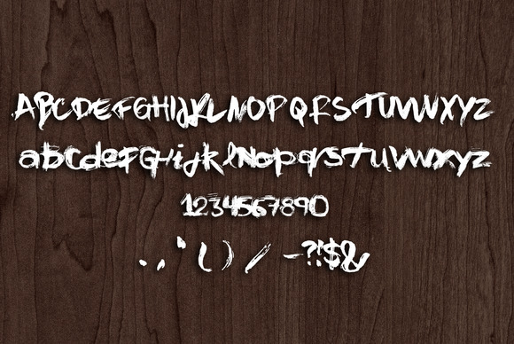 Njajalen Font PNG with transparent background - Preview 4