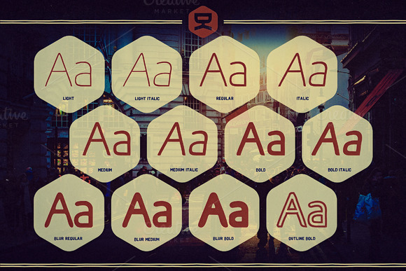 Osgood Sans Font PNG with transparent background - Preview 2