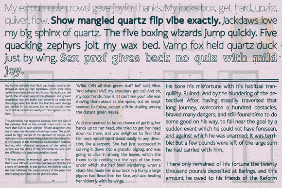 Osgood Sans Font PNG with transparent background - Preview 3