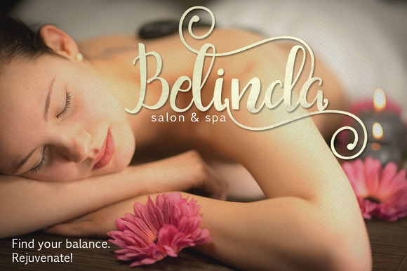 Saldina Font PNG with transparent background - Preview 1