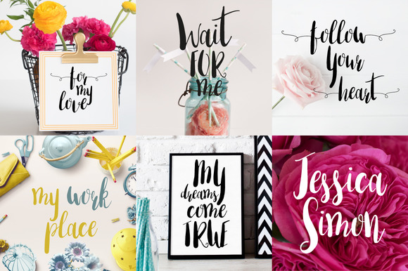 Amber Light Font - Preview 1