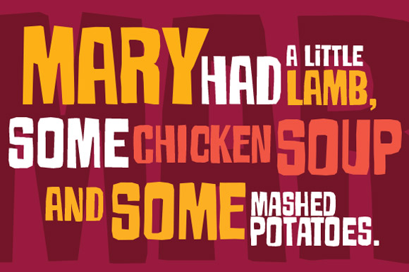 Armageda Font - Preview 2