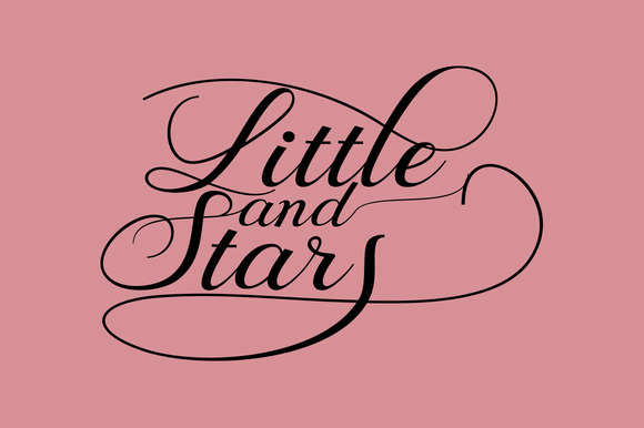 Behind Script Font - Preview 1