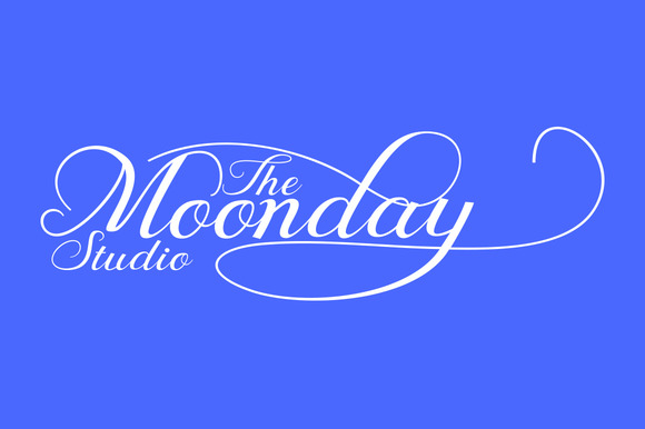 Behind Script Font - Preview 2