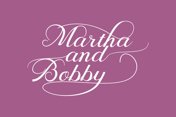 Behind Script Font - Preview 4