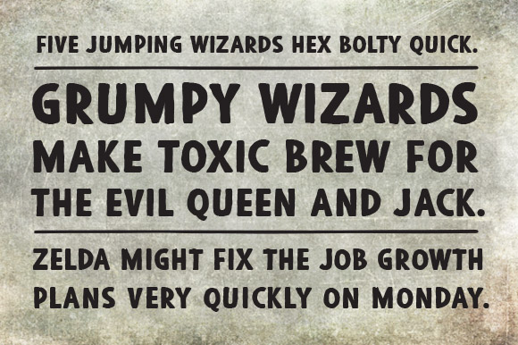 Blackore Handmade Font - Preview 1