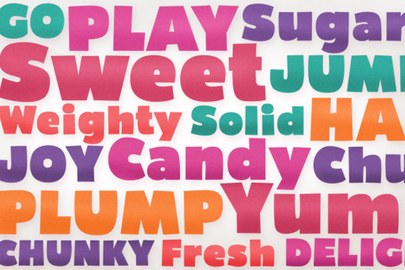 Bumpo Font - Preview 1
