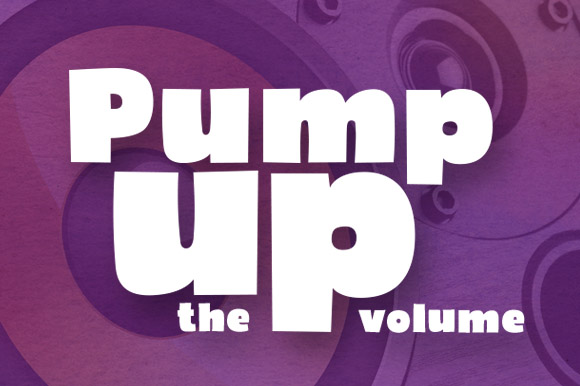 Bumpo Font - Preview 3