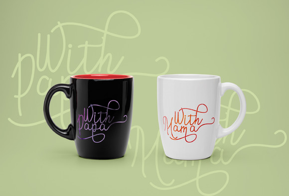 Contento Script Font - Preview 3