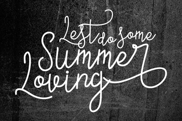 Contento Script Font - Preview 6