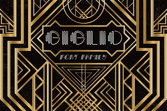 Giglio preview — elegant sans font with art deco proportions