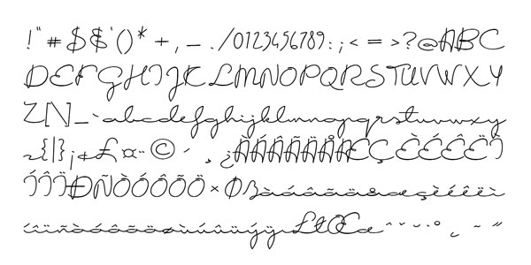 Good Karma Font PNG with transparent background - Preview 1