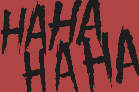 Gory Madness Font - Preview 1