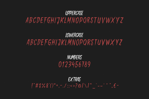 Gory Madness Font - Preview 4