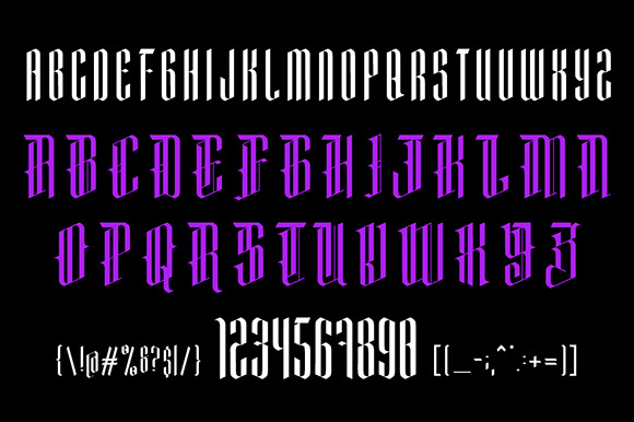 Memento Mori Font font preview - 4