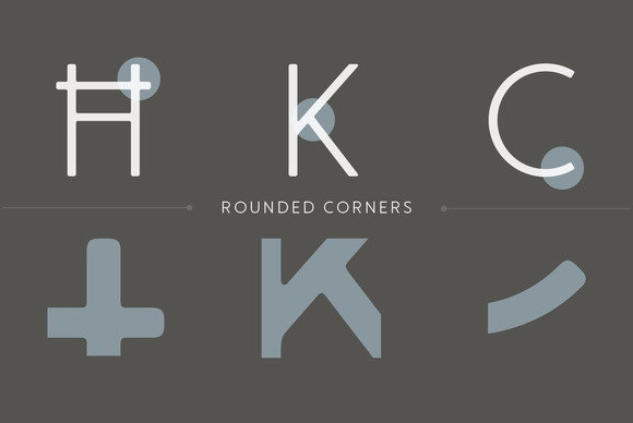 Merlo Round Font PNG with transparent background - Preview 2