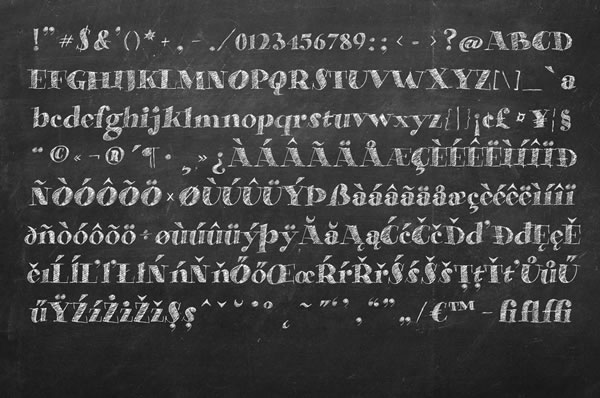 Milano Traffic Font PNG with transparent background - Preview 2