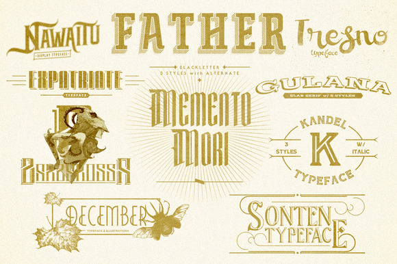 Puna Font PNG with transparent background - Preview 1