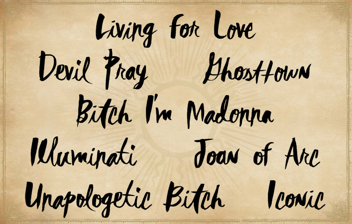 Rebel Heart Font PNG with transparent background - Preview 5